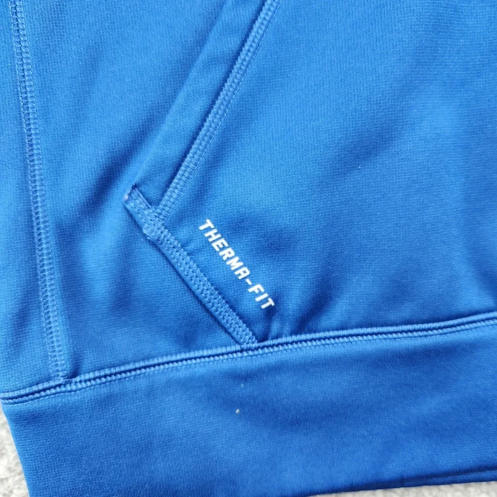 Indianapolis Colts Nike Therma-Fit Hoodie Mens M NFL Onfield Apparel Blue
